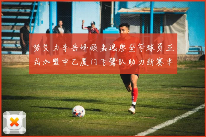 努艾力李岳峰顾嘉逸廖垒等球员正式加盟中乙厦门飞鹭队助力新赛季